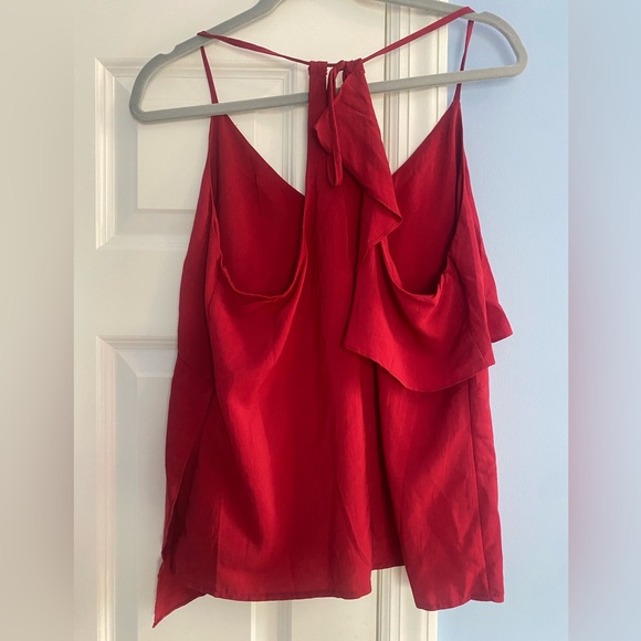 Red Love Stitch Flowy Tank Top - Picture 2 of 2